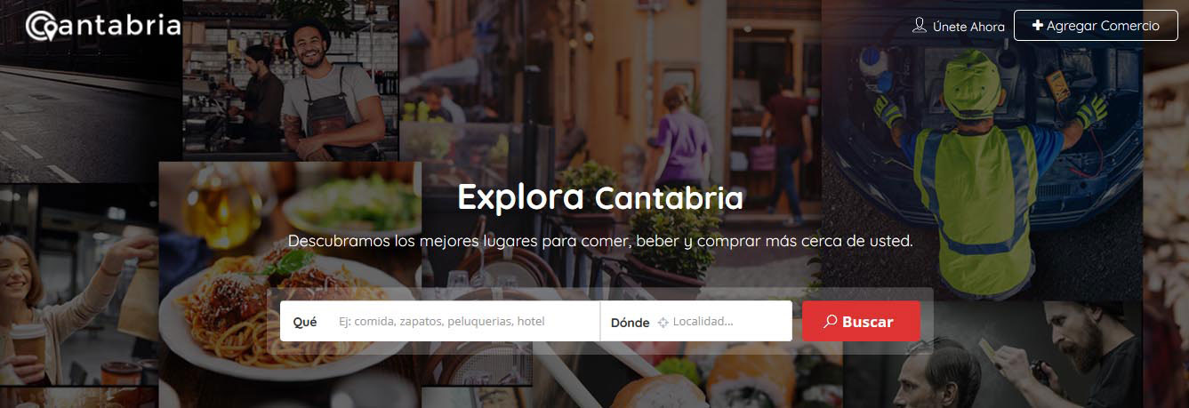 Diseño web Cantabria app