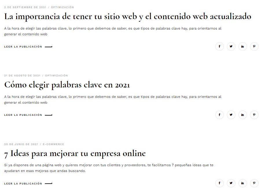 La importancia de actualizar tu sitio web y el contenido